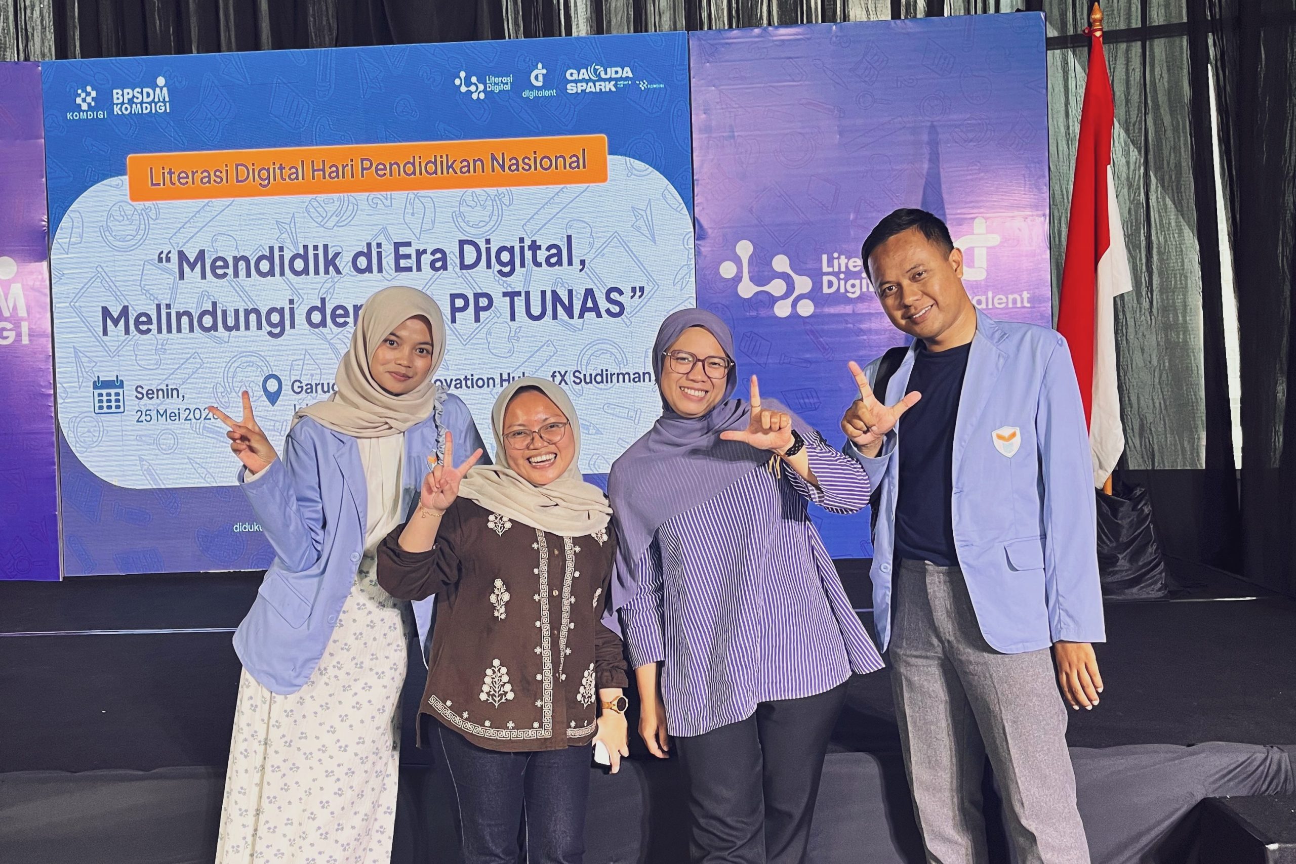 UKM Next Generation Indonesia Chapter STEI YPAM Cipanas Berpartisipasi dalam Literasi Digital Hari Pendidikan Nasional 2026